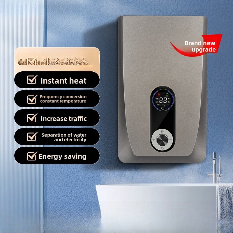 Bath - Instant Electric Water Heater, Tank‑Free Wall‑Mounted