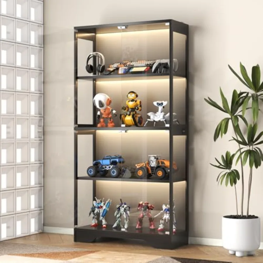 Display Cabinet with Glass Doo - огляд і ціна Lighting