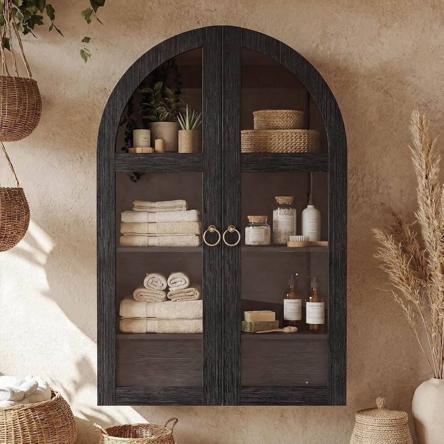 Arched Wall Cabinet with Tempe - огляд і ціна Storage & Organization