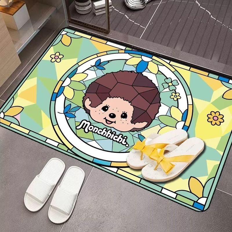 Monchhichi Cartoon Diatomite B - огляд і ціна Quick Dry Diatomite Bath Mat