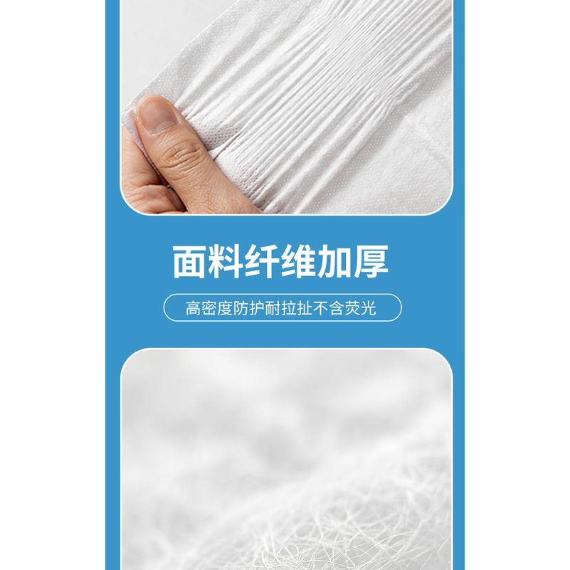 100Pcs Disposable Thick Non-wo - огляд і ціна Waterproof Mattress Protector Breathable