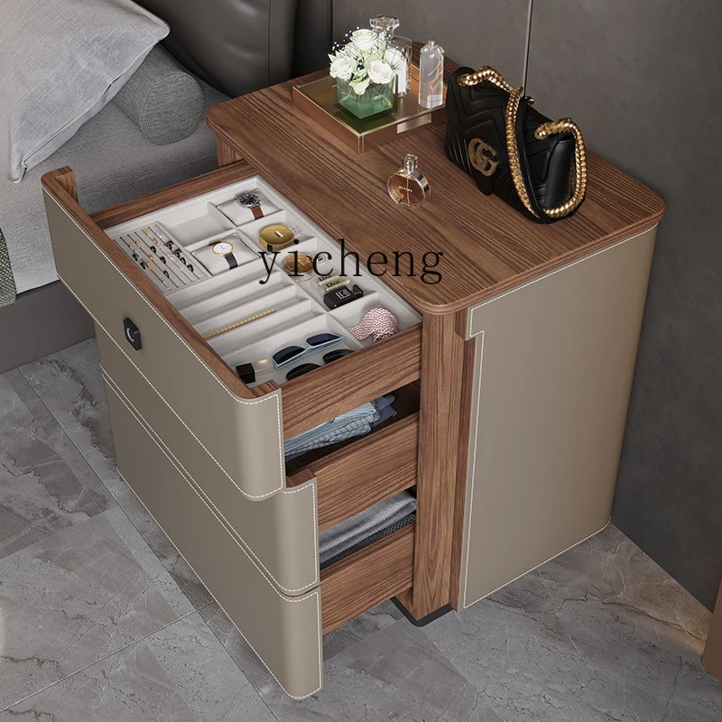 X5-14 saddle leather bedside t - огляд і ціна Storage & Organization