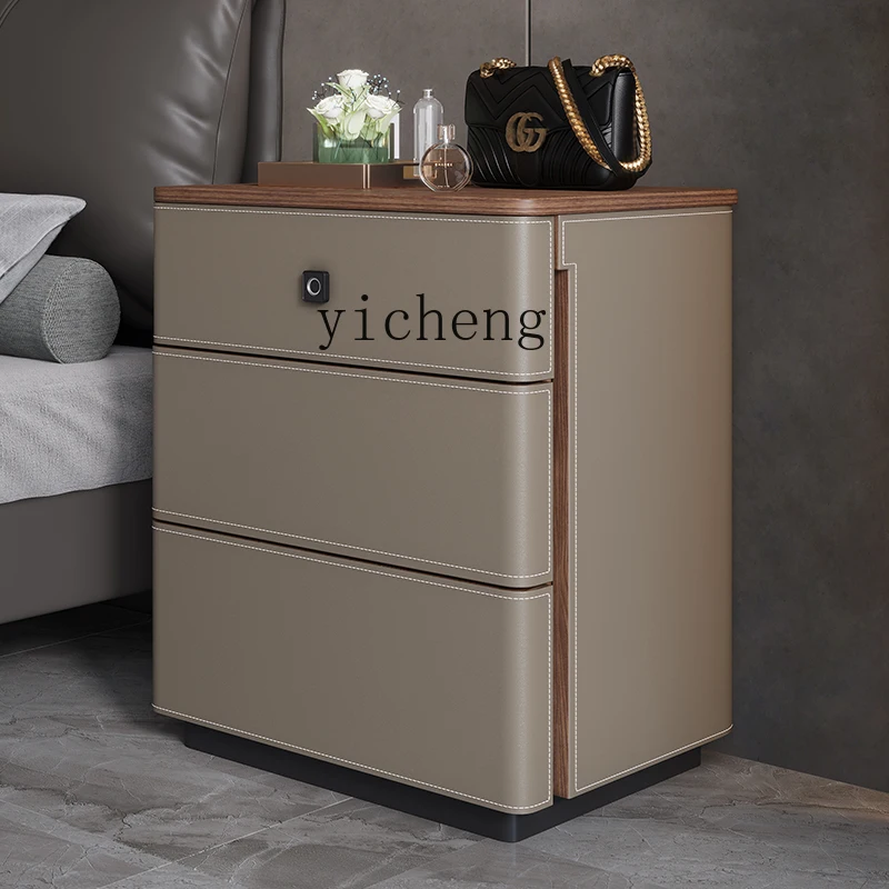 X5-14 saddle leather bedside t - огляд і ціна Storage & Organization