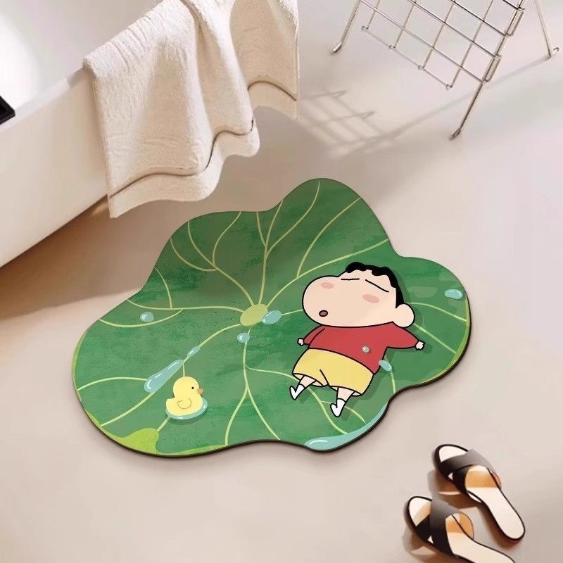 Kawaii Shin Chan Diatomite Bat - огляд і ціна Quick Dry Diatomite Bath Mat