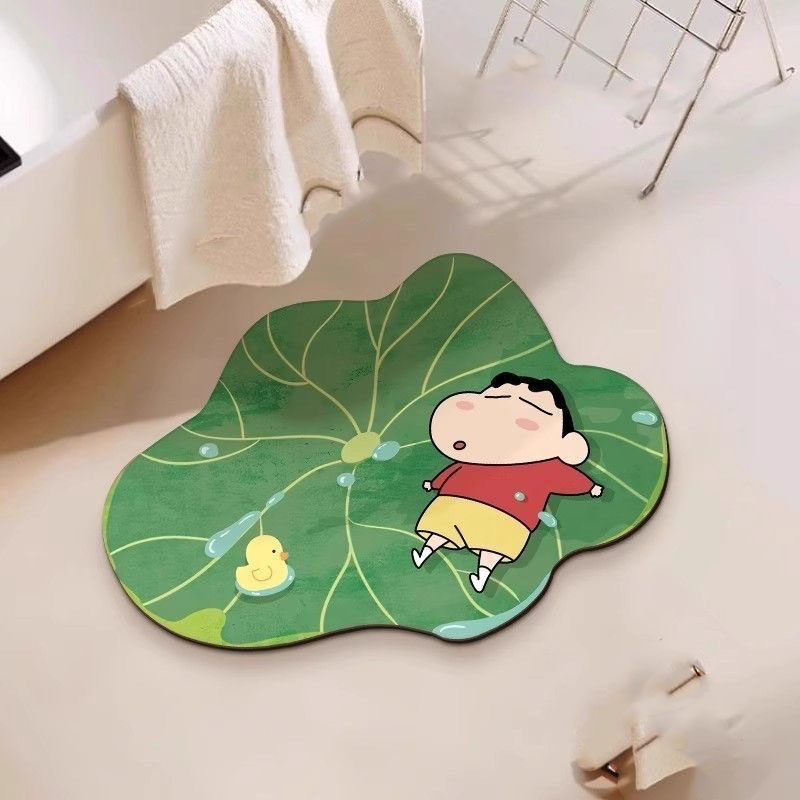 Kawaii Shin Chan Diatomite Bat - огляд і ціна Quick Dry Diatomite Bath Mat