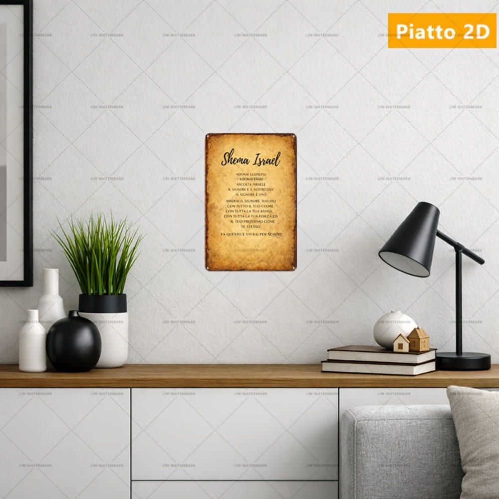 CIFBUY  Hebrew Scripture Alumi - огляд і ціна Home Decor
