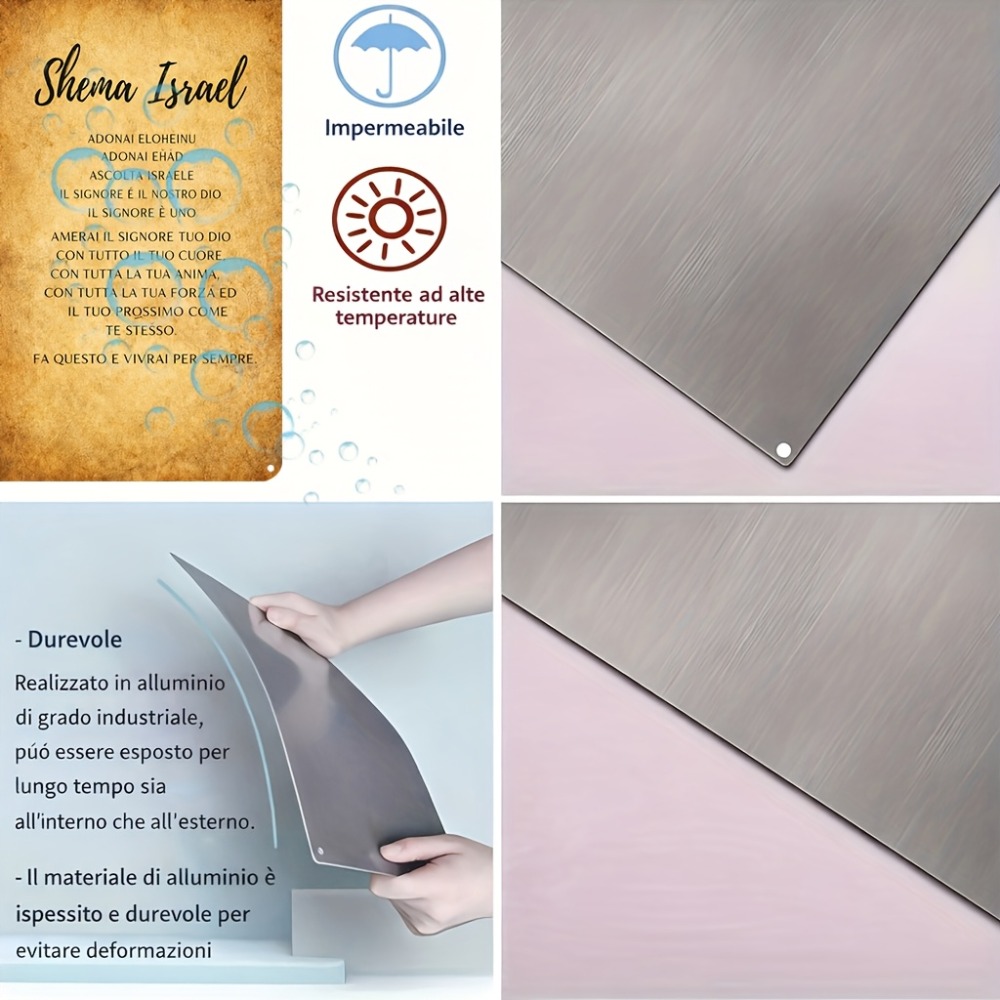 CIFBUY  Hebrew Scripture Alumi - огляд і ціна Home Decor